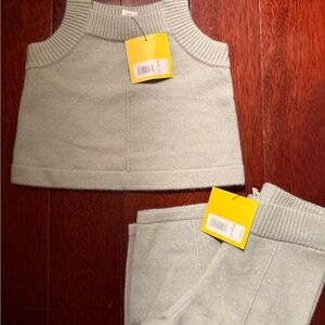 Banana Republic Soft Gray Knit Top